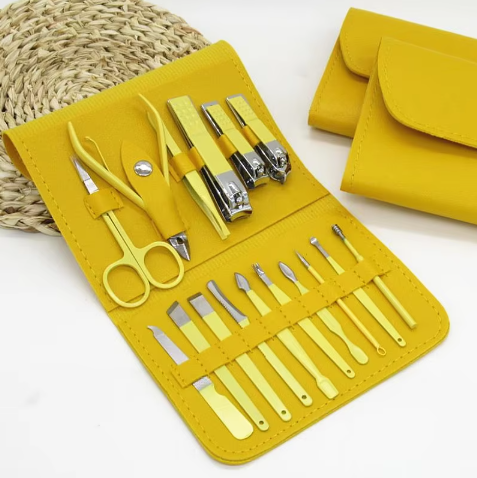 16pcs Nail Clippers Cutter Kit Nail Art Kit