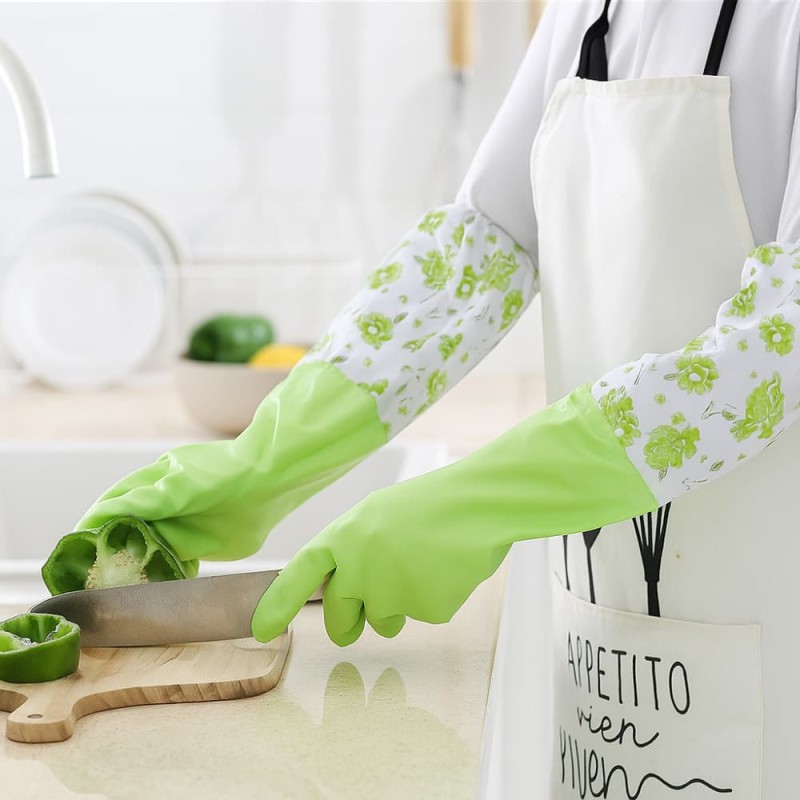 Rubber Cleaning Gloves Kitchen Dishwashing Gloves Price in Bangladesh