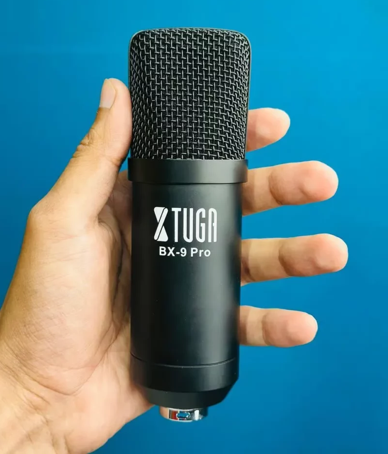 Xtuga BX-9 Pro Condenser Microphone – Golden
