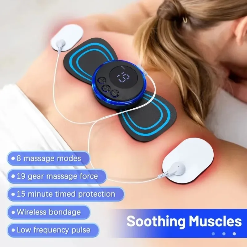 Electric Neck Massage Cervical Vertebra Massage Patch for Muscle Pain Relief