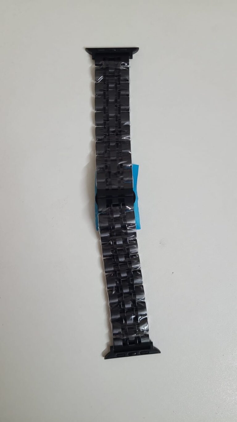 42/44/49mm SS Beny Metal Strap For Smartwatch – Black Color