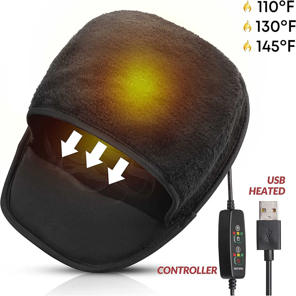 USB Heated Mouse Pad Winter Thick Warm