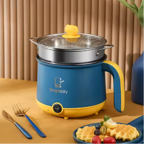 Household 1.8 Liter Electric Cooking Pot for Rice Pot and Portable Electric Hot Pot HOME HOTEL and Cooking Electric Rice Cooker